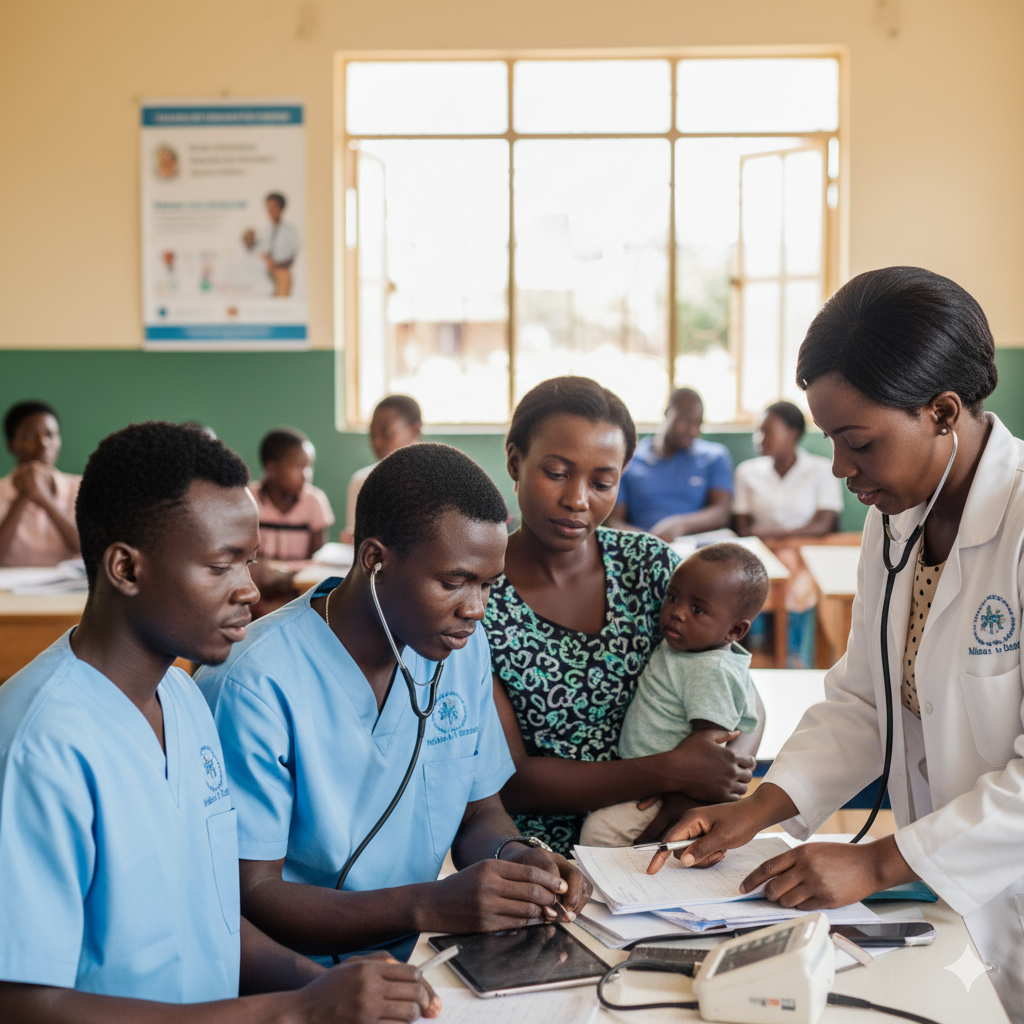 Clinical skills lab at Mbale College