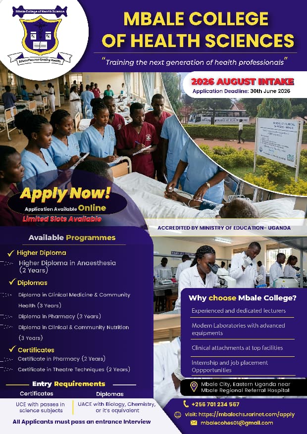 Admission 2026/27-Intake